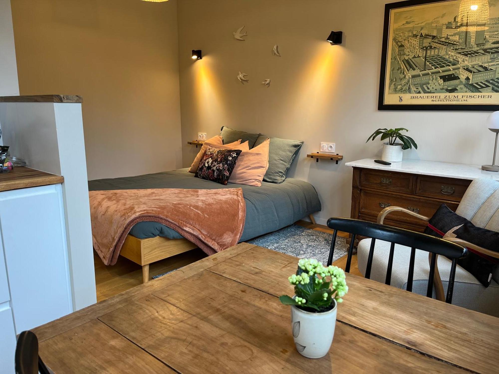 Studio De Charme Avec Terrasse Privee, Jardin Partage Bouxwiller  Exterior foto